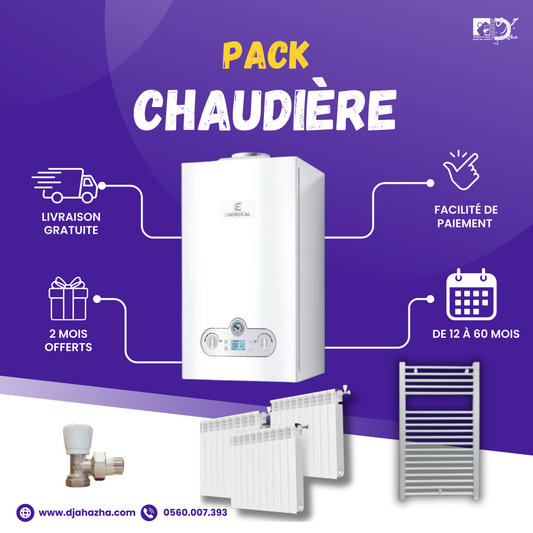 Pack chaudière Djahazha